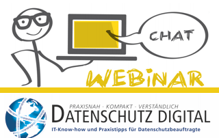 Beitragsbild Datenschutz digital Webinar